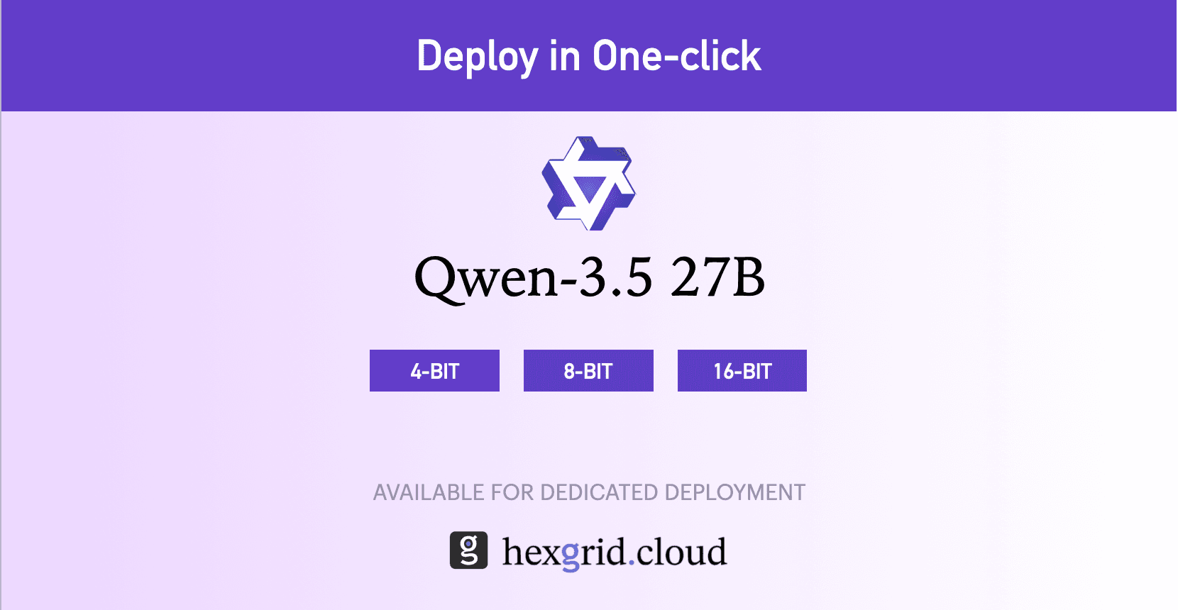Deploy Qwen 3.5 27B in One Click: 4-bit, 8-bit, 16-bit Production API